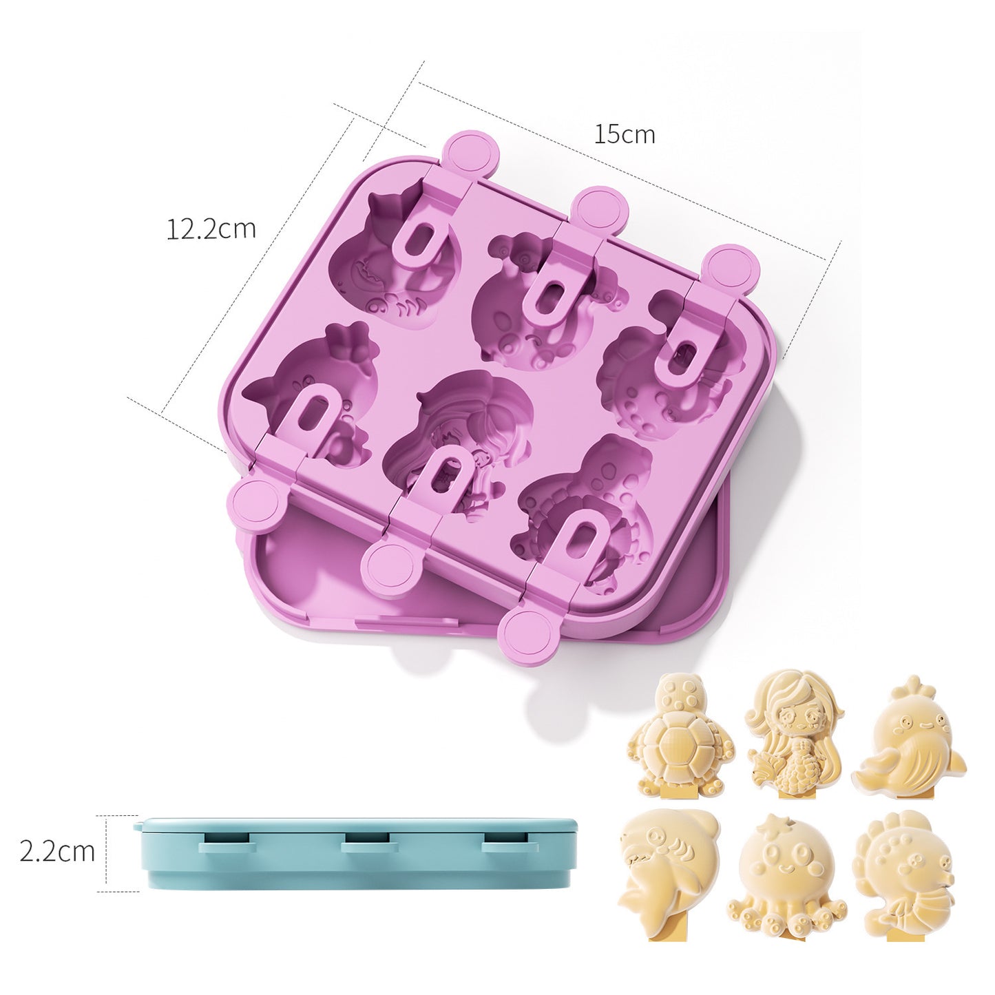Moldes Silicona para Bebes
