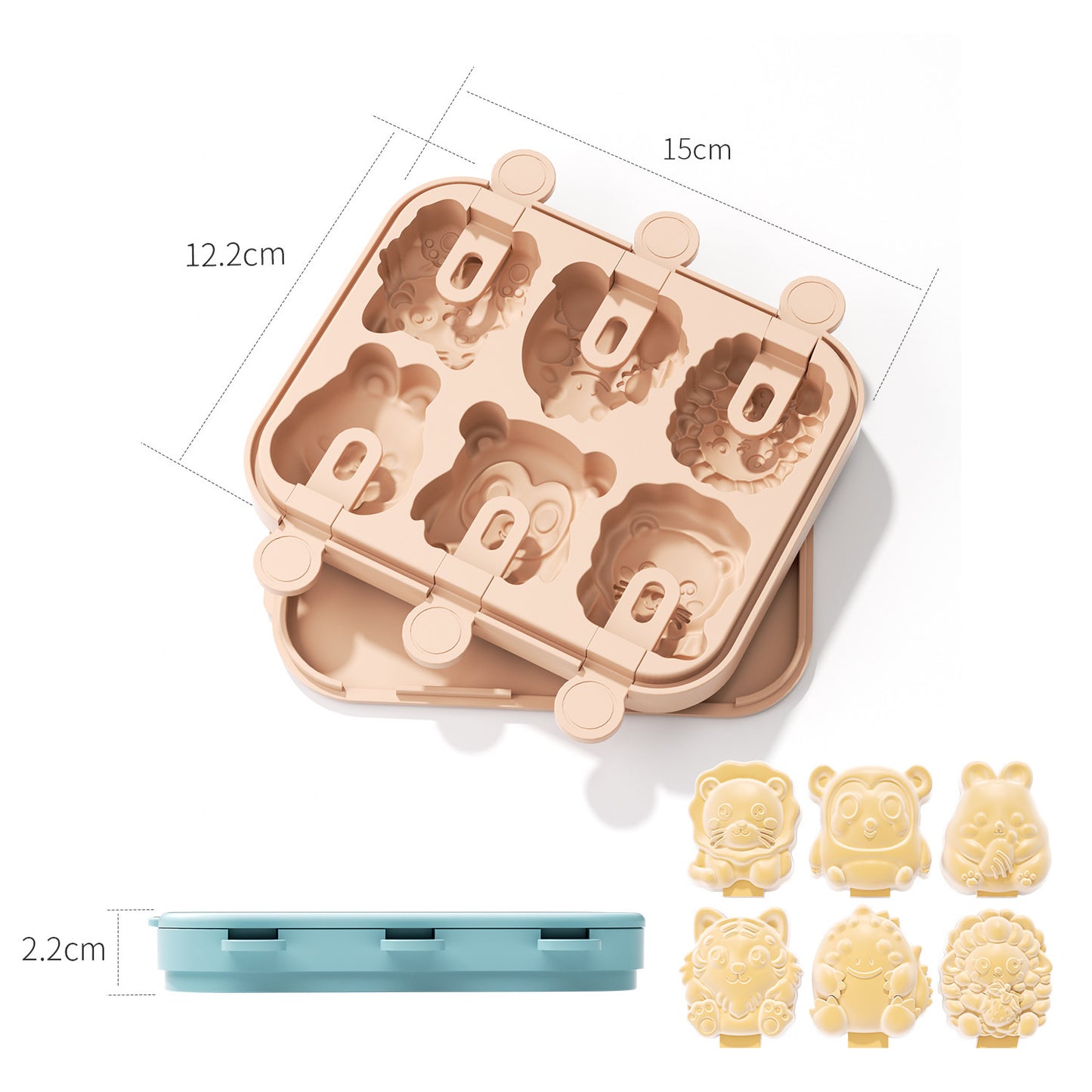 Moldes Silicona para Bebes