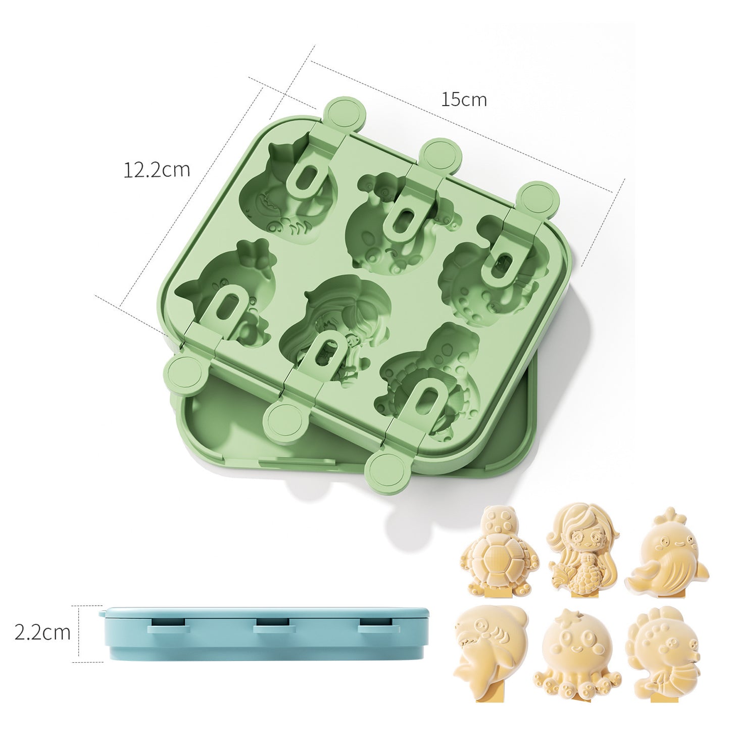 Moldes Silicona para Bebes
