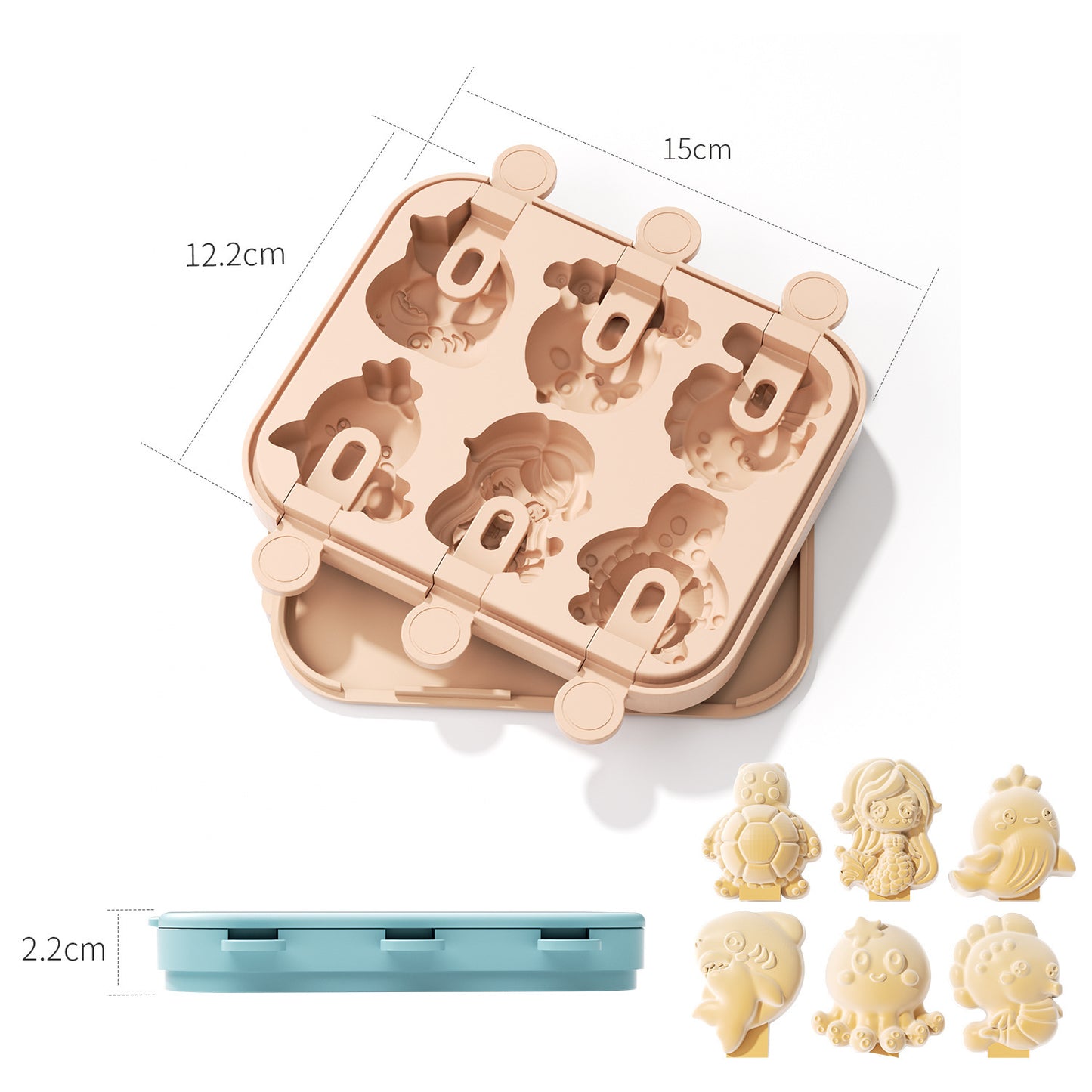 Moldes Silicona para Bebes